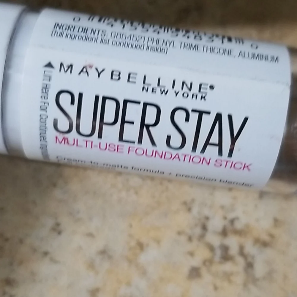4/25 bundle item. Maybelline Super Stay Stick Foundation in Fair/Porcelain